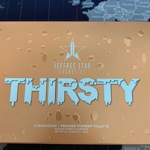 Brand new eyeshadow palette Jeffree Star Thirsty